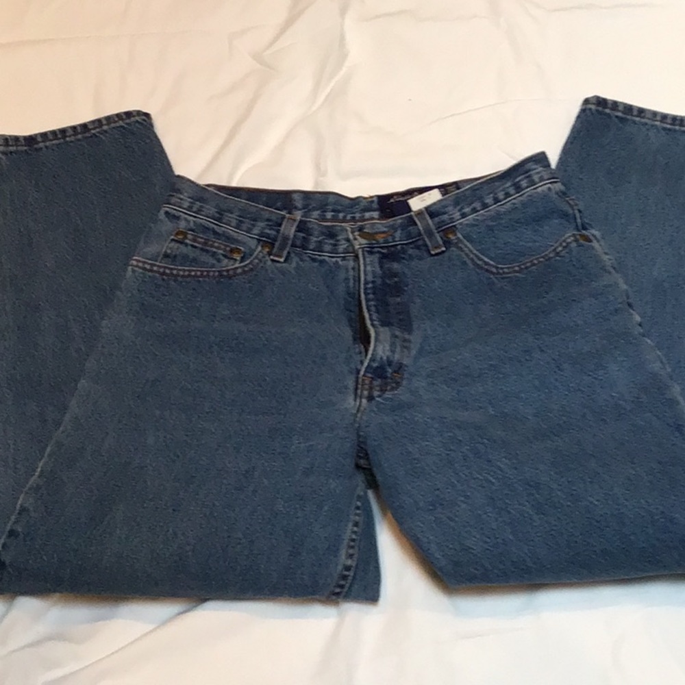 Eddie Bauer loose fit Straight Leg jeans 12P women